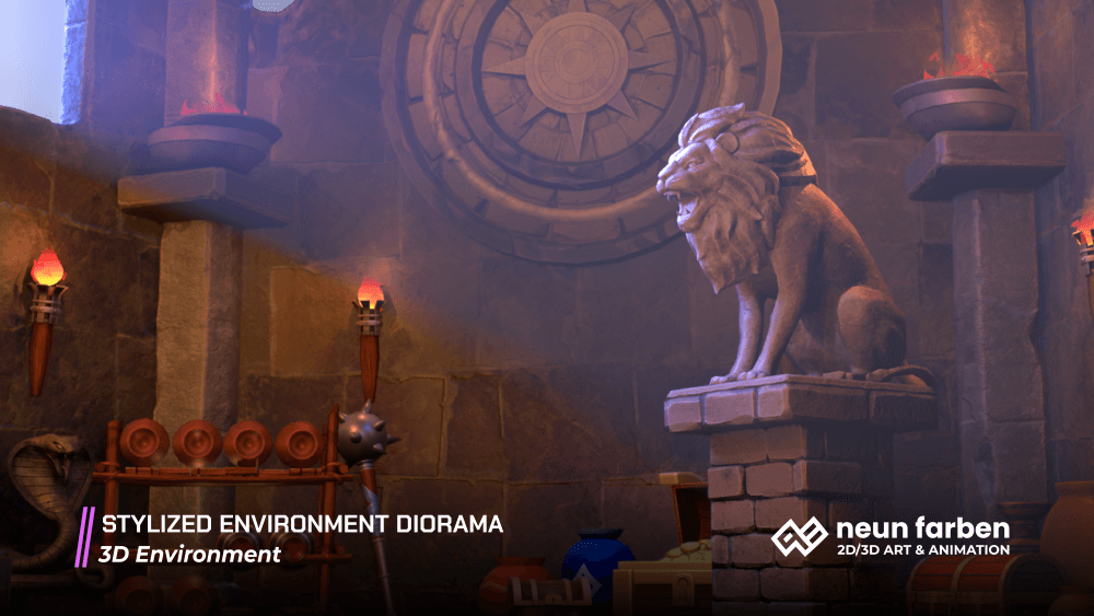 STYLIZED ENVIRONMENT DIORAMA